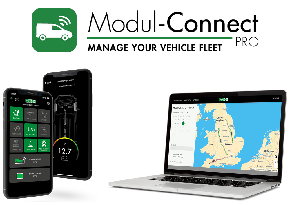 Modul-Connect PRO - Beheer uw wagenpark
